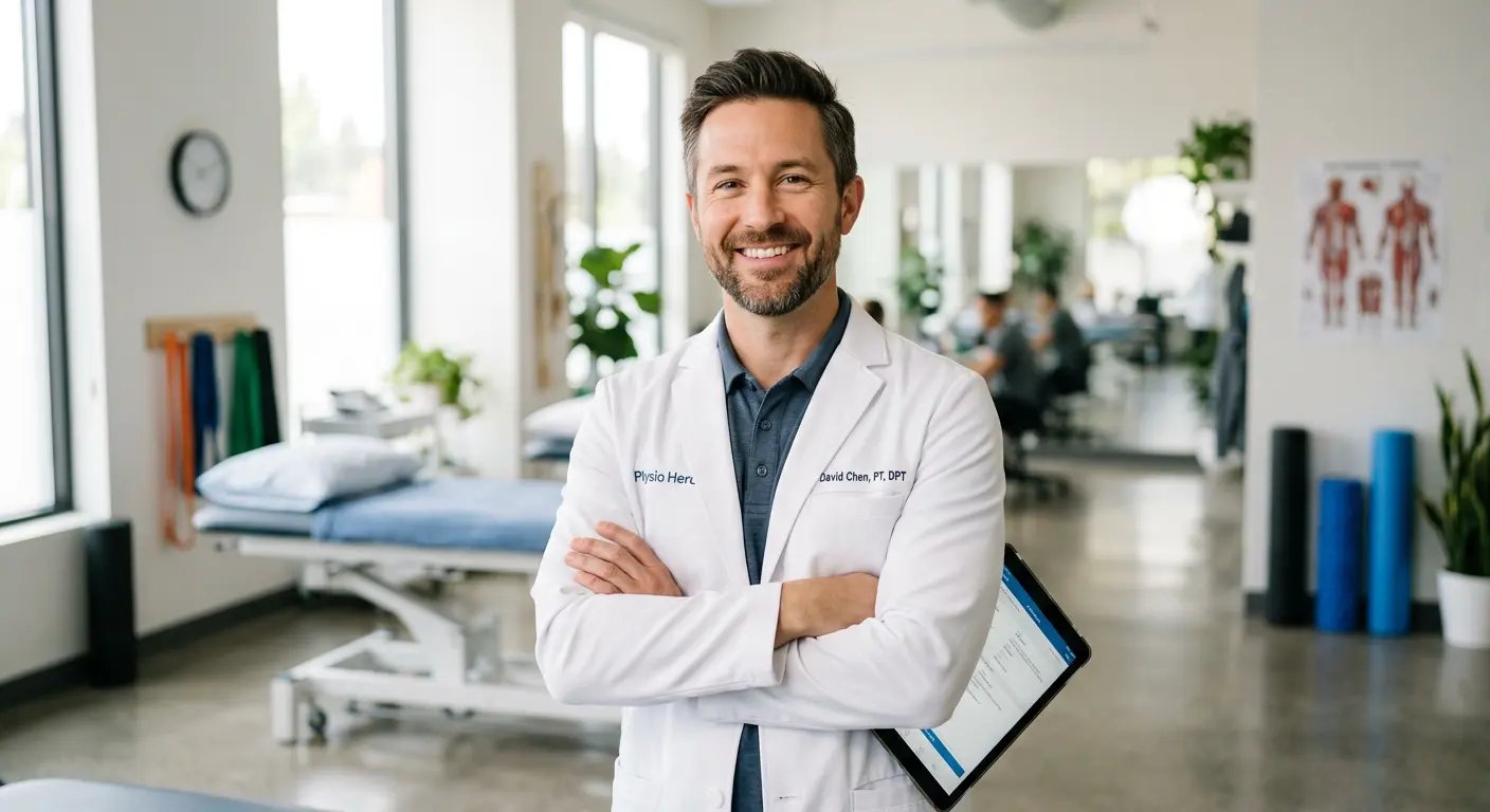 Physical therapist portrait